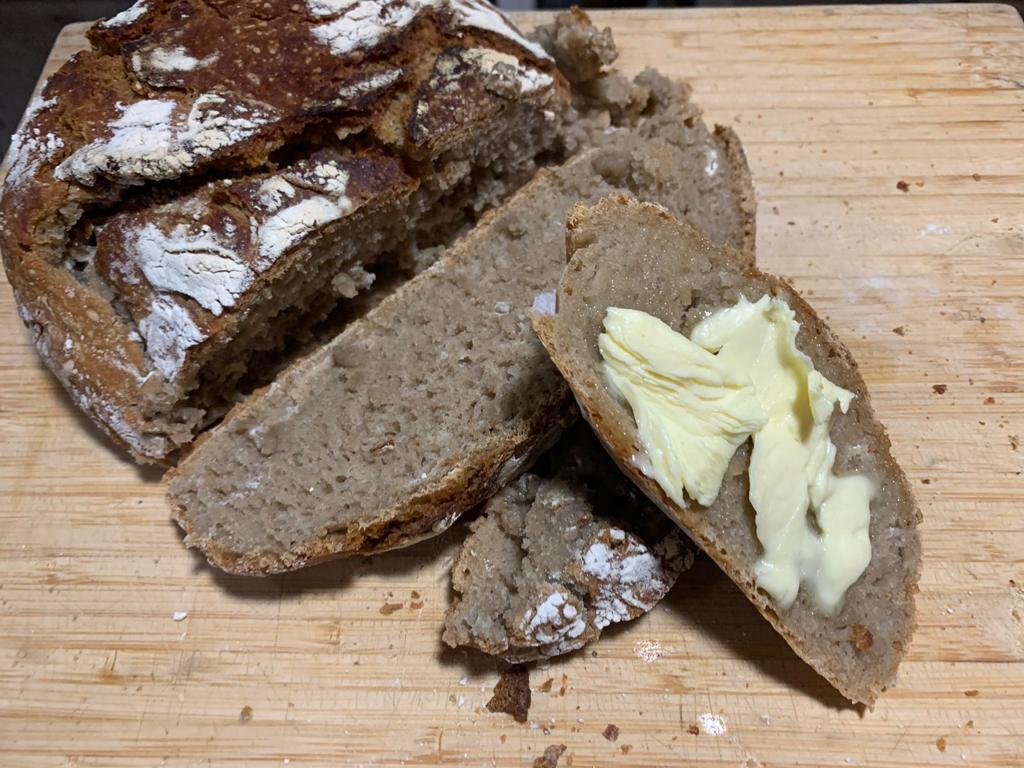 Pitlochrie summer solstice 2020 Ivana's rye bread